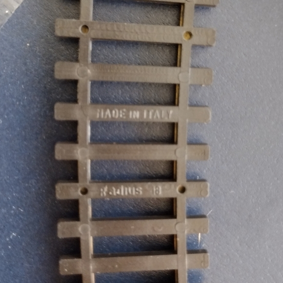 HO 00  Gauge Railroad Curved 18 Radius Brass  track Atlas,Garnet And Italian - Picture 7 of 9